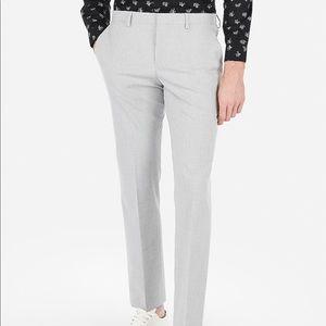 NWT Slim Light Grey Dress Pants EXPESS 34x32
